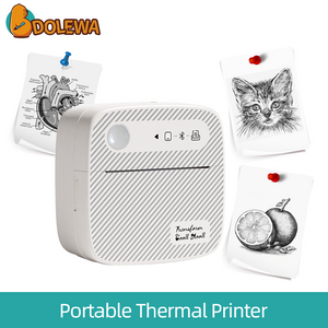 نمط قطري - طابعة ملصقات صغيرة